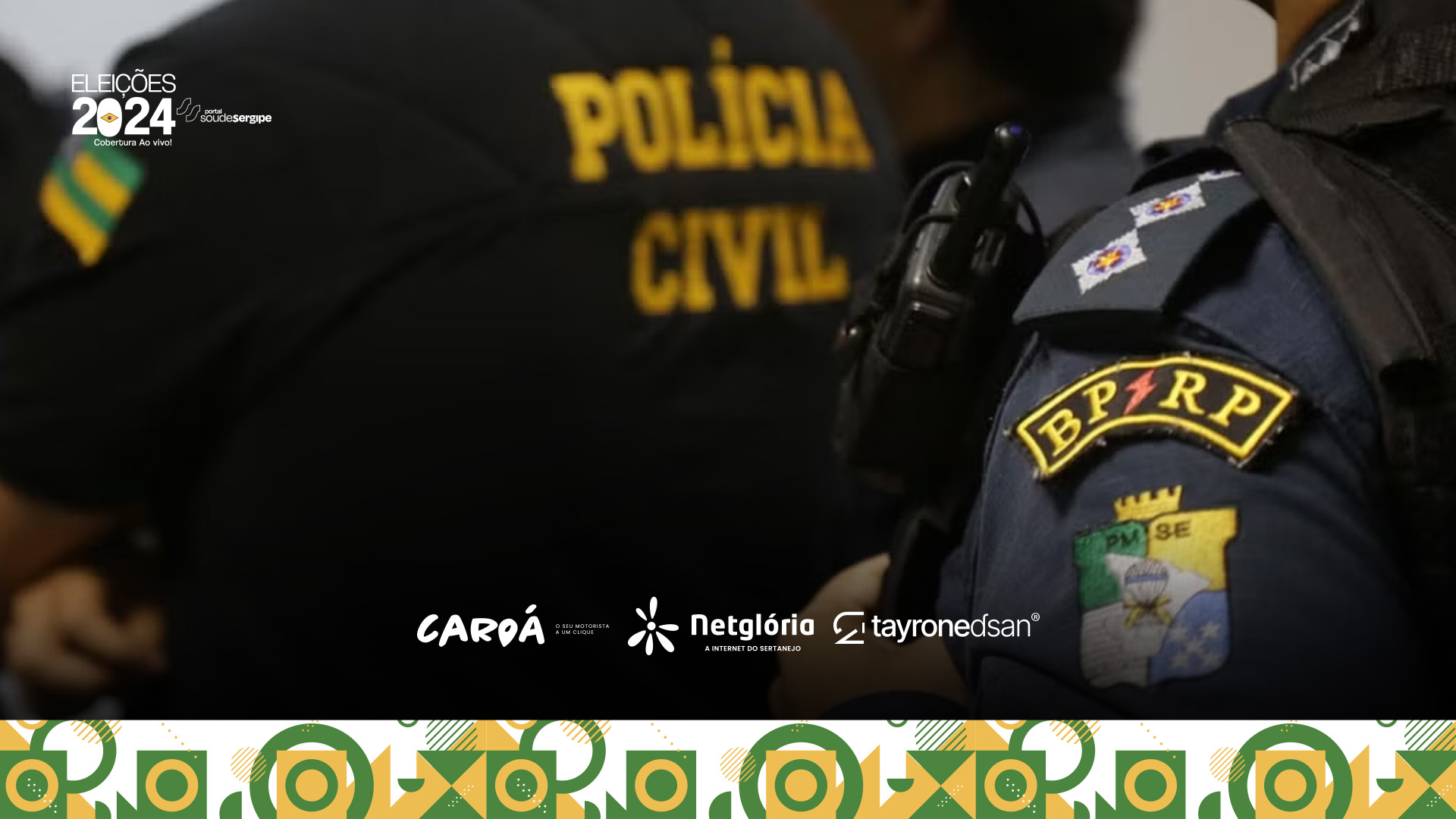 Polícia Civil e Polícia Militar de Sergipe (Foto: SSP Sergipe)