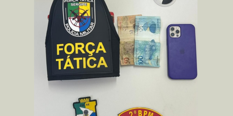 PM recupera celular furtado em estabelecimento comercial em Propriá