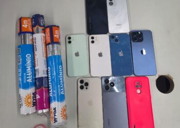 Operação conjunta desarticula grupo suspeito de furtos de celulares durante a Festa dos Caminhoneiros
