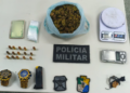 Polícia Militar apreende drogas e munições em Nossa Senhora do Socorro