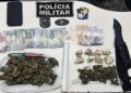 BPATI prende dois suspeitos por tráfico de drogas e apreende entorpecentes em Lagarto