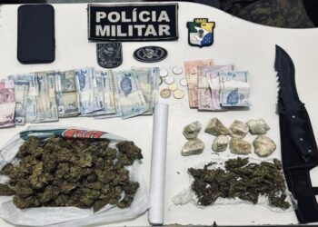 BPATI prende dois suspeitos por tráfico de drogas e apreende entorpecentes em Lagarto