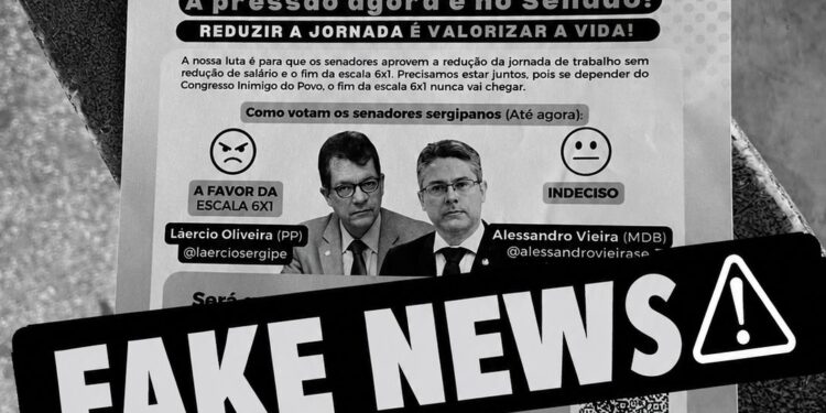 Alvo de Fake News, Alessandro Vieira é favorável ao fim da escala 6×1